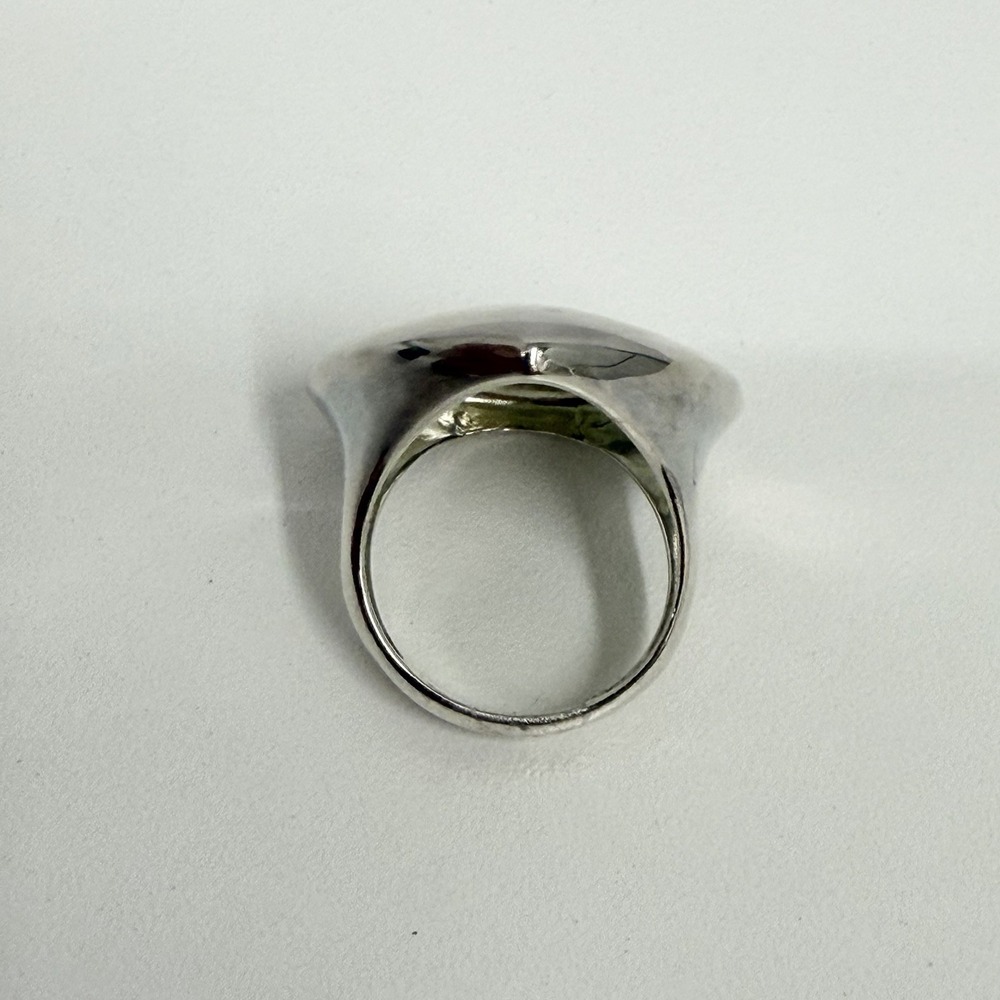 Sterling PAJ Prime Art & Jewel Ring Modernist Triangle Design 9 Grams Size 7 1/4 - Picture 6 of 12
